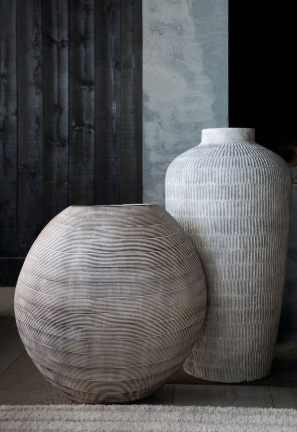 Keraamiline vaas loodusvalge - 4