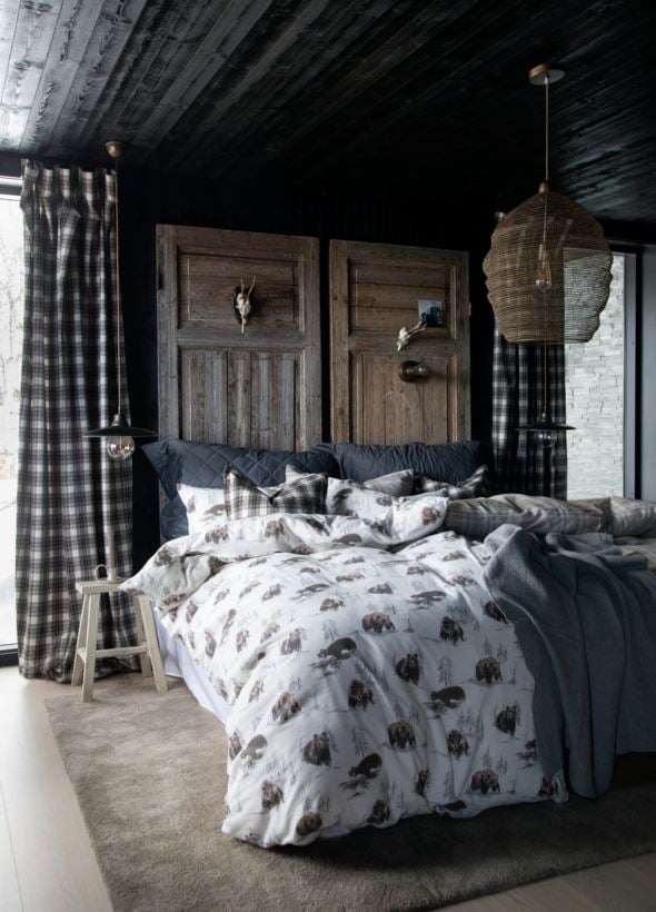 Kardin mitmevärviline/pruun - 2