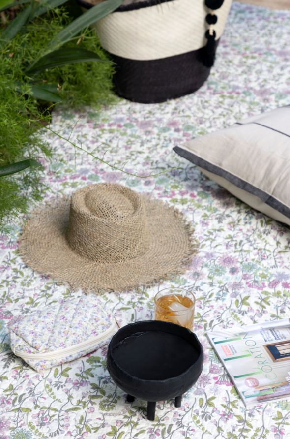 Õlgkübar naturaalne toon - 6