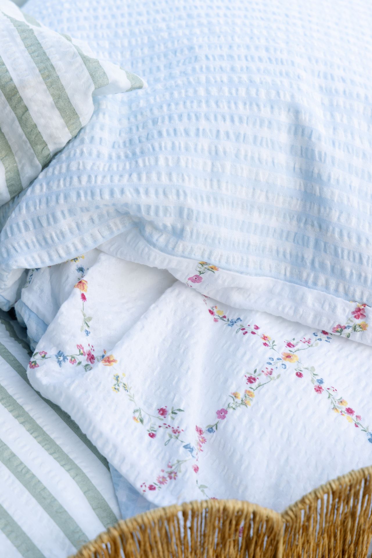 Voodipesukomplekt krepp-puuvillane mitmevärviline - 3