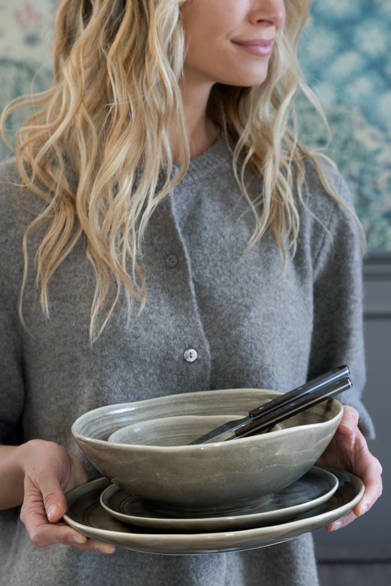 Õhtusöögi taldrik greige - 2