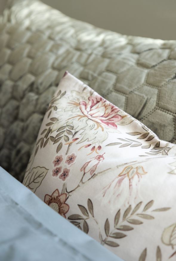 Voodipesukomplekt mitmevärviline/roheline - 3