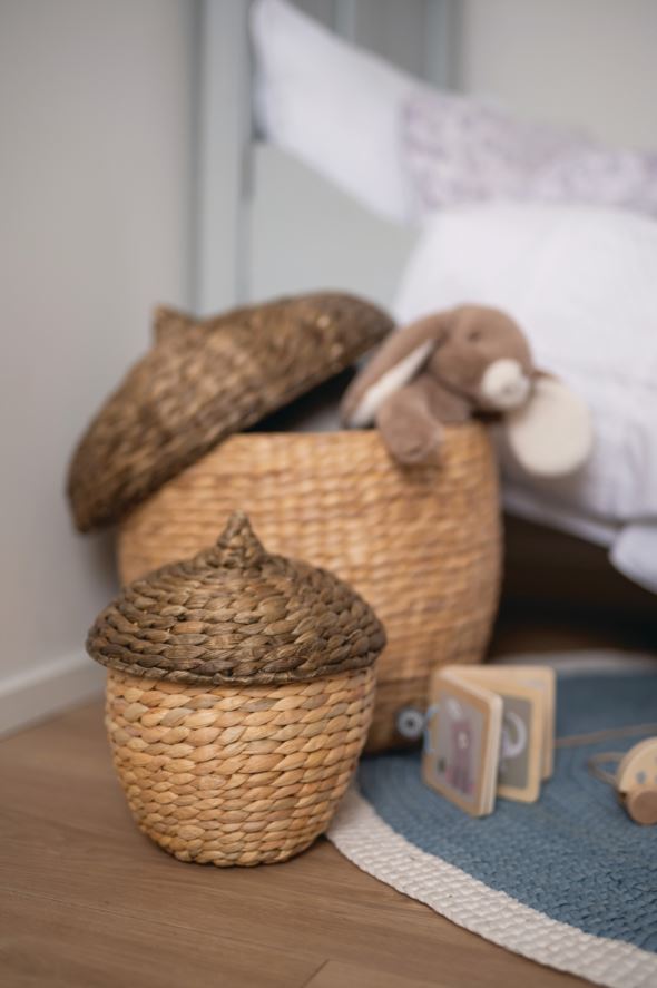 Korv väike naturaalne toon - 3