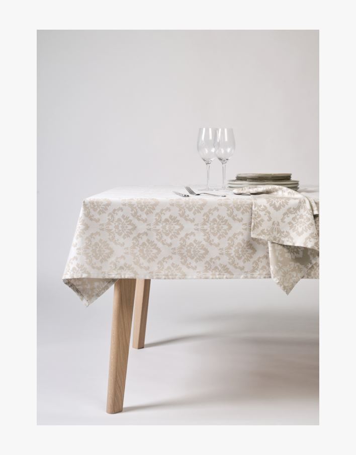 Vahatatud laudlina beež - 140x250 cm beež - 1