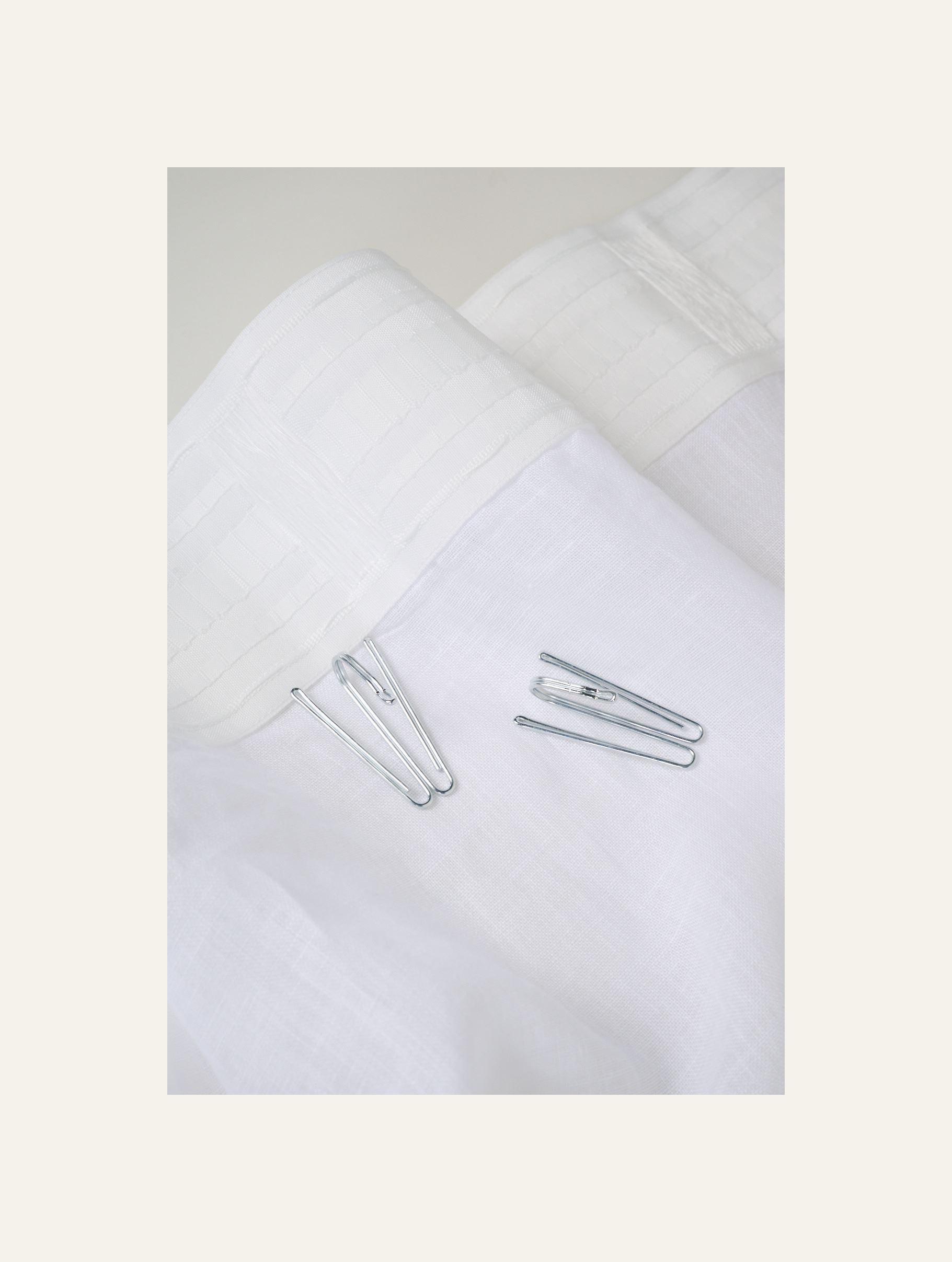 Linane kardin valge - 5