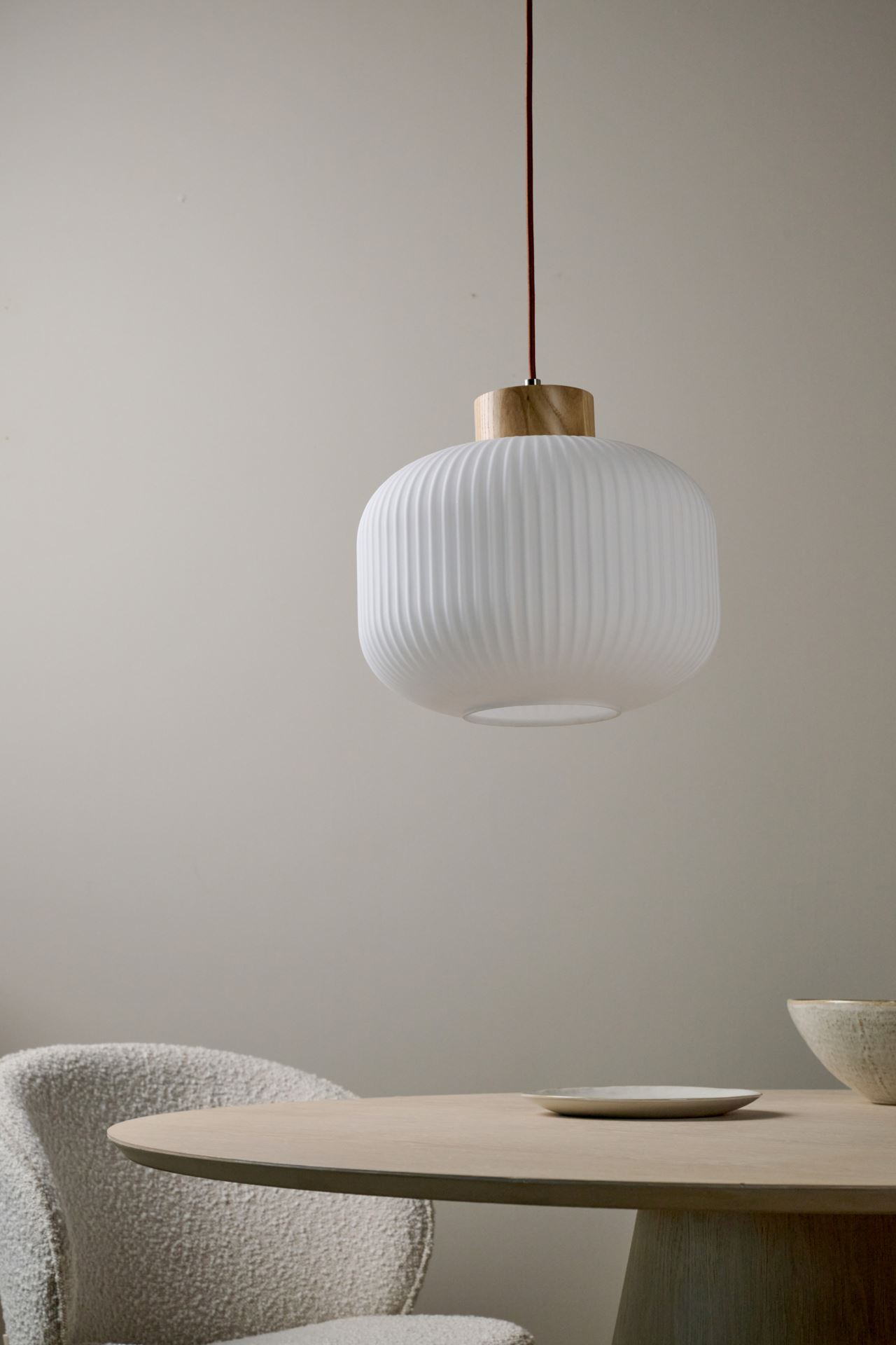 Laelamp naturaalne toon - 25 cm ø30 naturaalne toon - 1