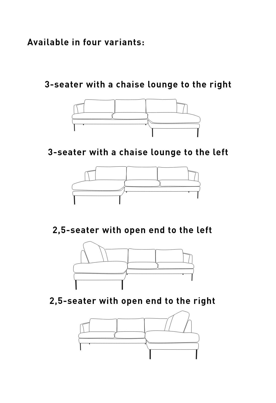 Diivani avatud ots vasakul beež - 8