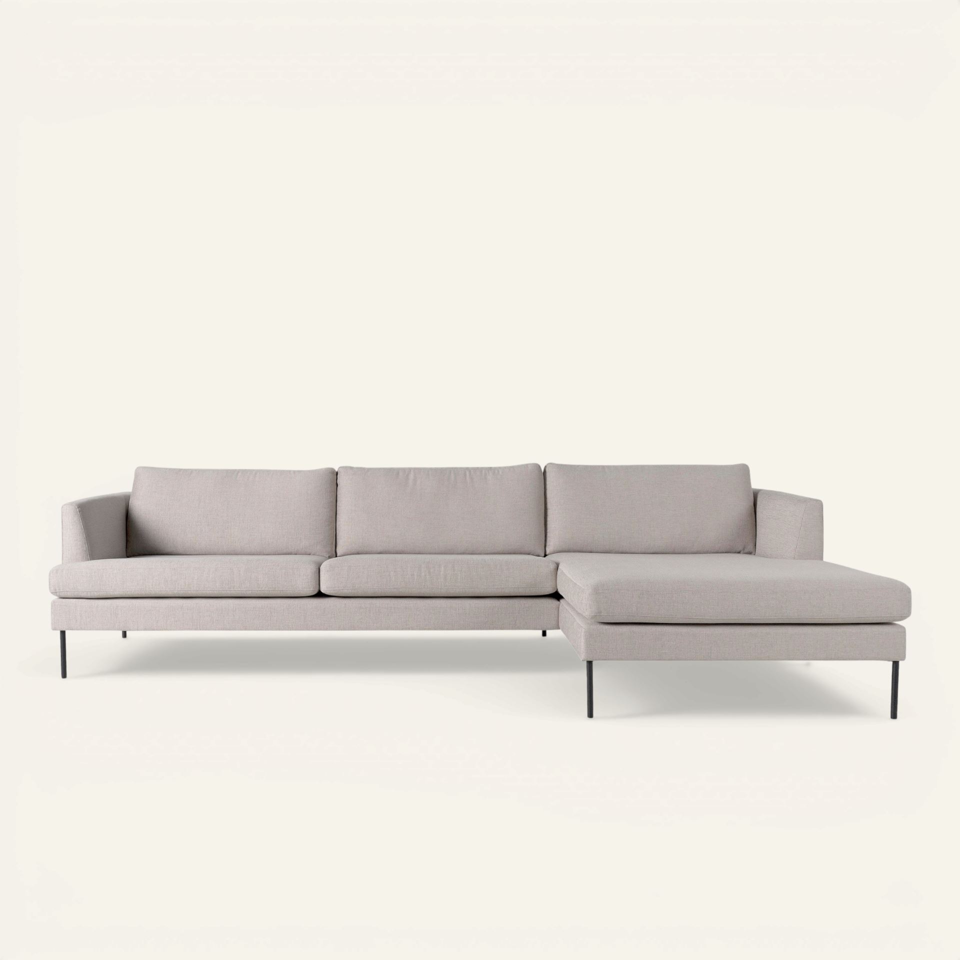 Diivan lamamisosa paremal beež - 300x156x80 cm beež - 1