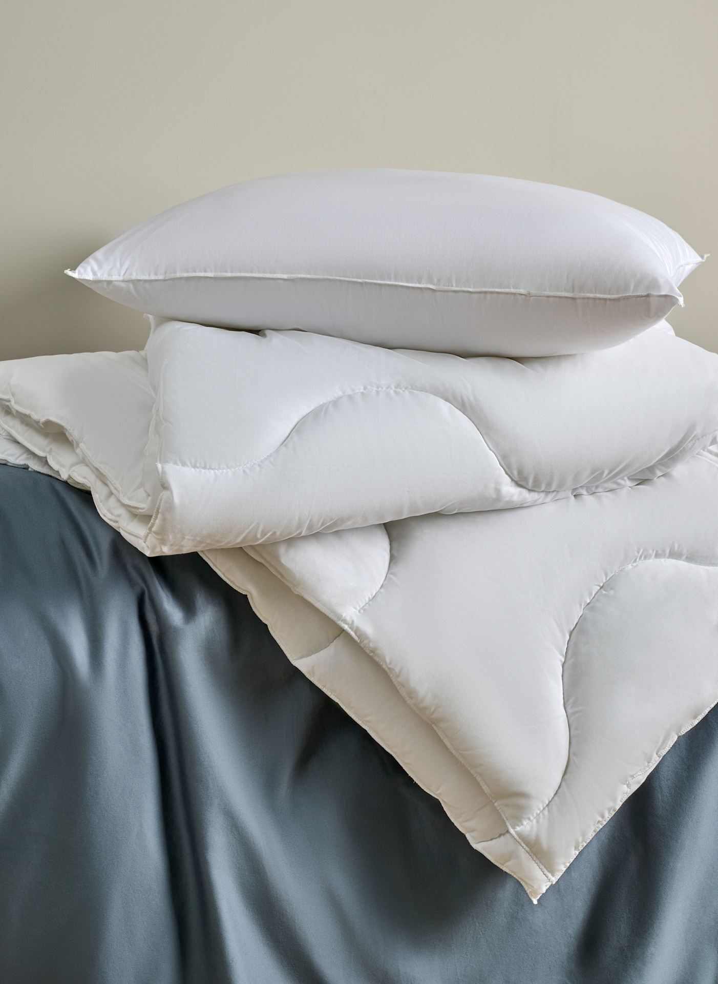 Hotelli tekk valge - 140x200 cm valge - 1