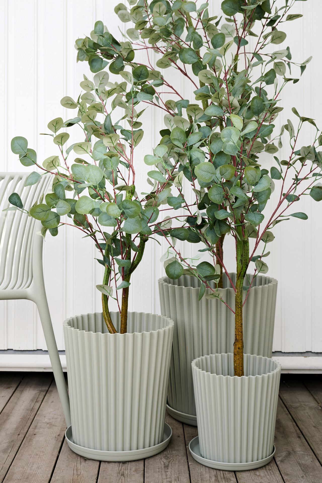 Õuepotid hallikasroheline - 2