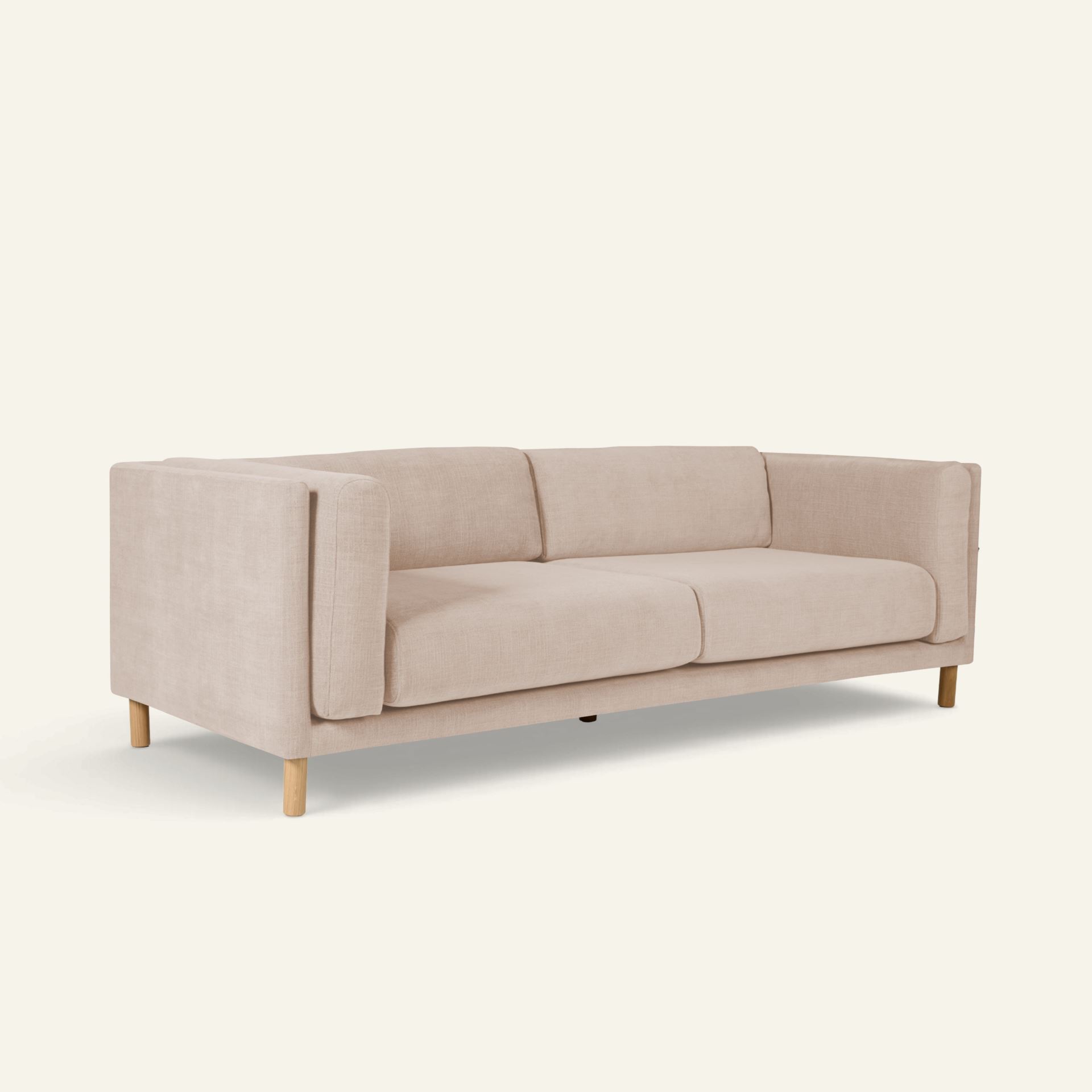 3-kohaline diivan hele beige - 3