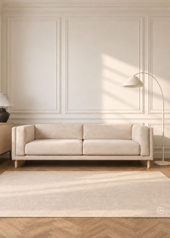 3-kohaline diivan hele beige - 3