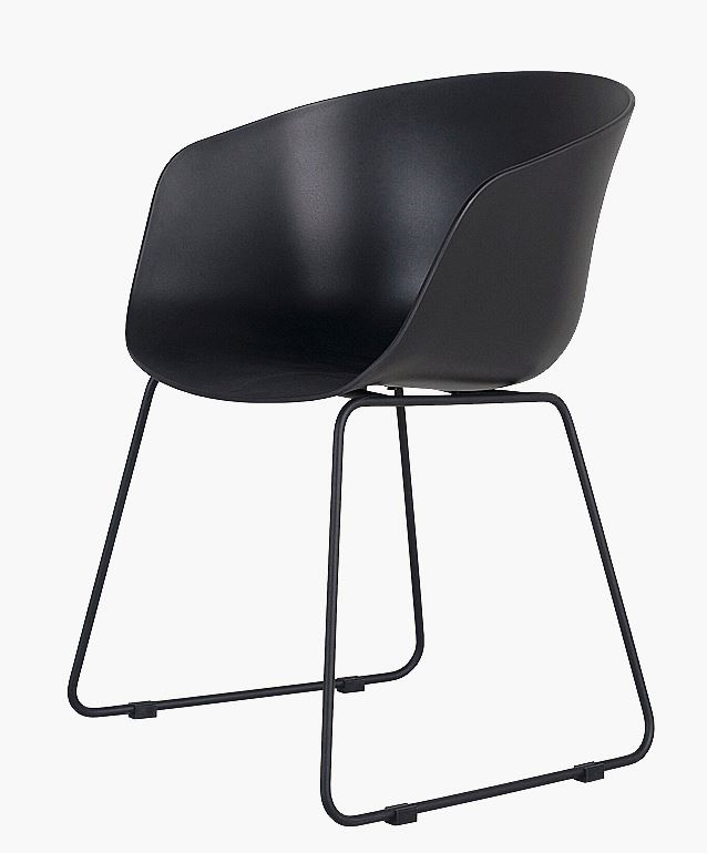 Söögilauatool must - 55x52x79 cm must - 1