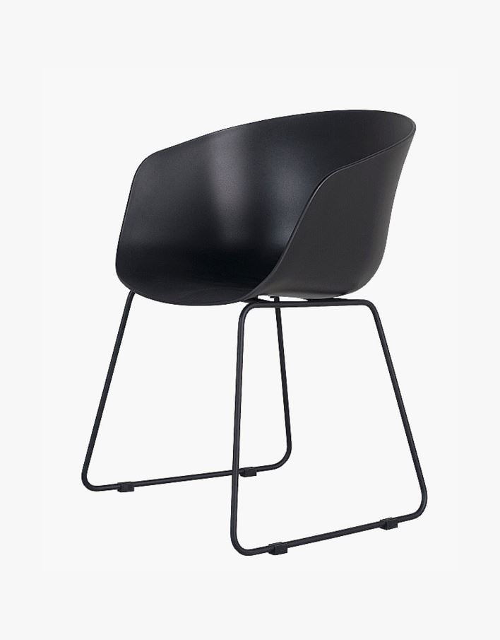 Söögilauatool must - 55x52x79 cm must - 1