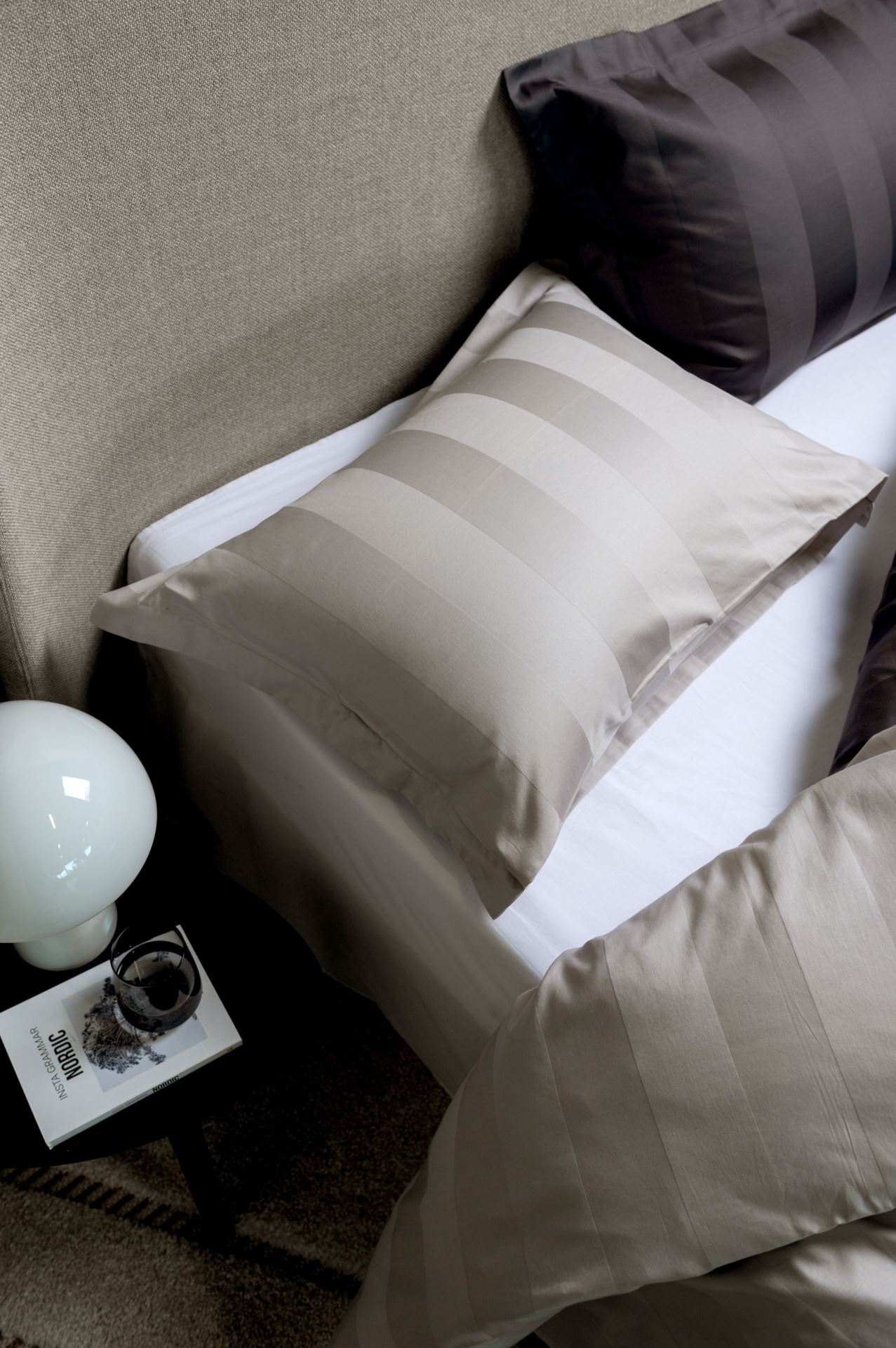 Voodipesukomplekt satiinpuuvillane terashall - 2