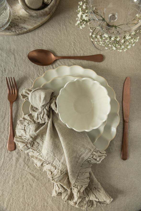 Linane servjett naturaalne toon - 2