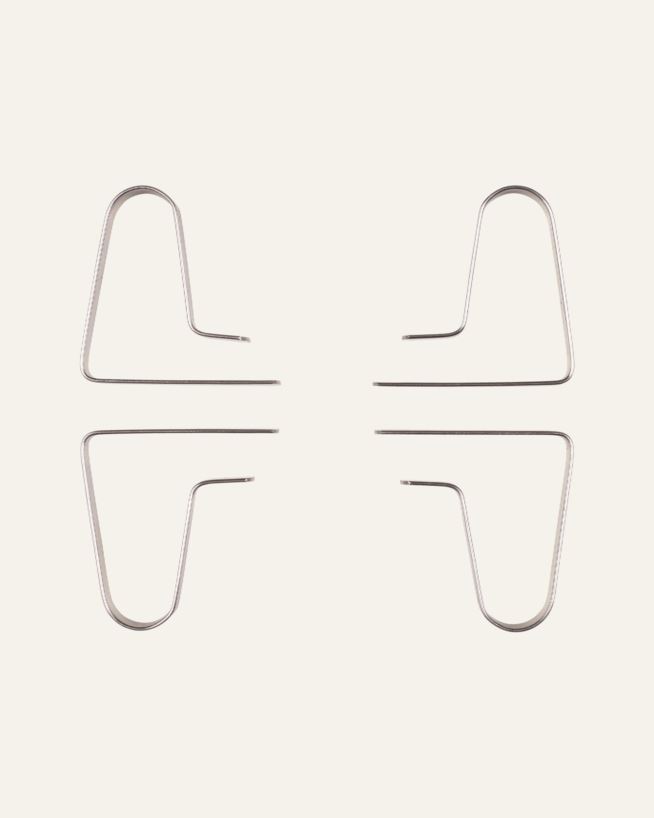 Laudlina klamber terashall - 4,6x4,6 cm terashall - 1