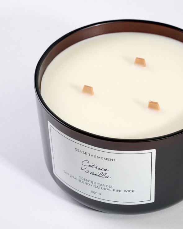 Lõhnaküünal beež - 5