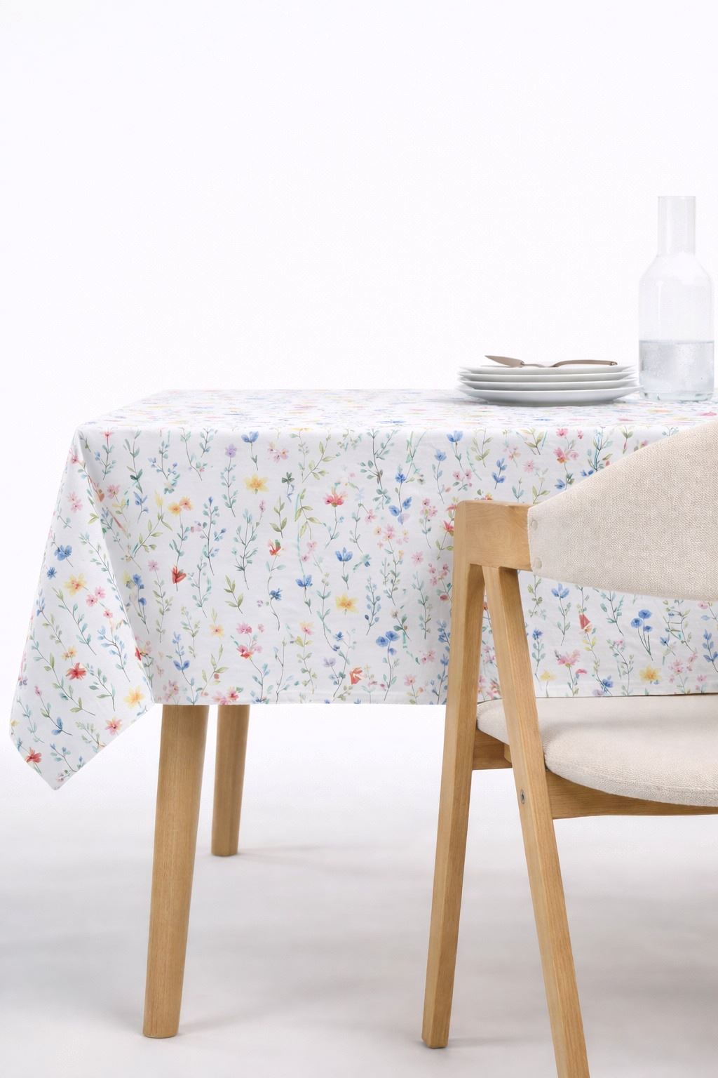 Vahatatud laudlina mitmevärviline - ø145cm mitmevärviline - 1