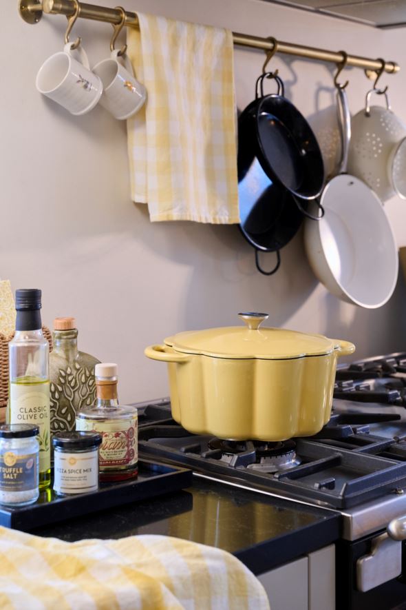 Malmist pott ümmargune kollane - 2