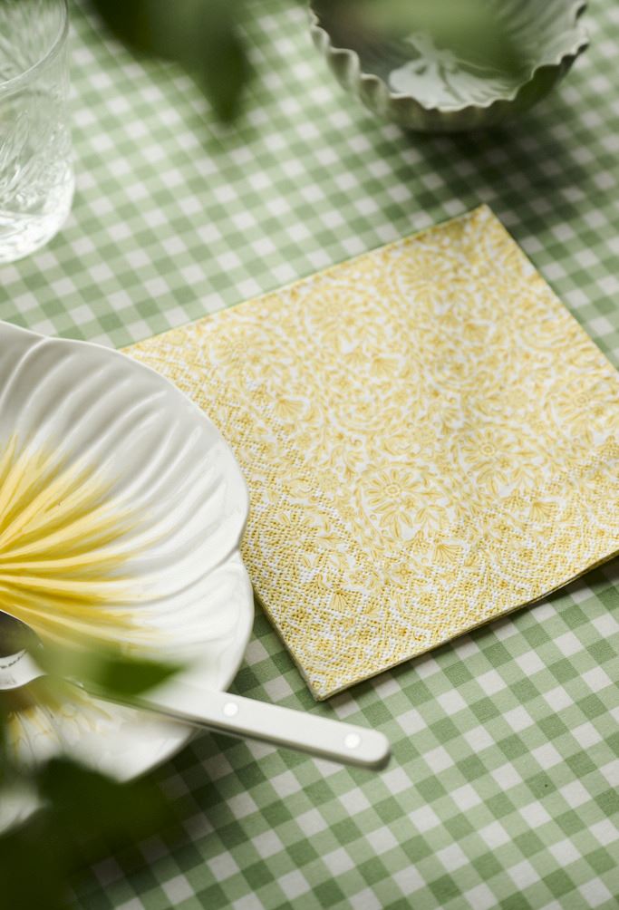 Pabersalvrätikud mitmevärviline/kollane - 2