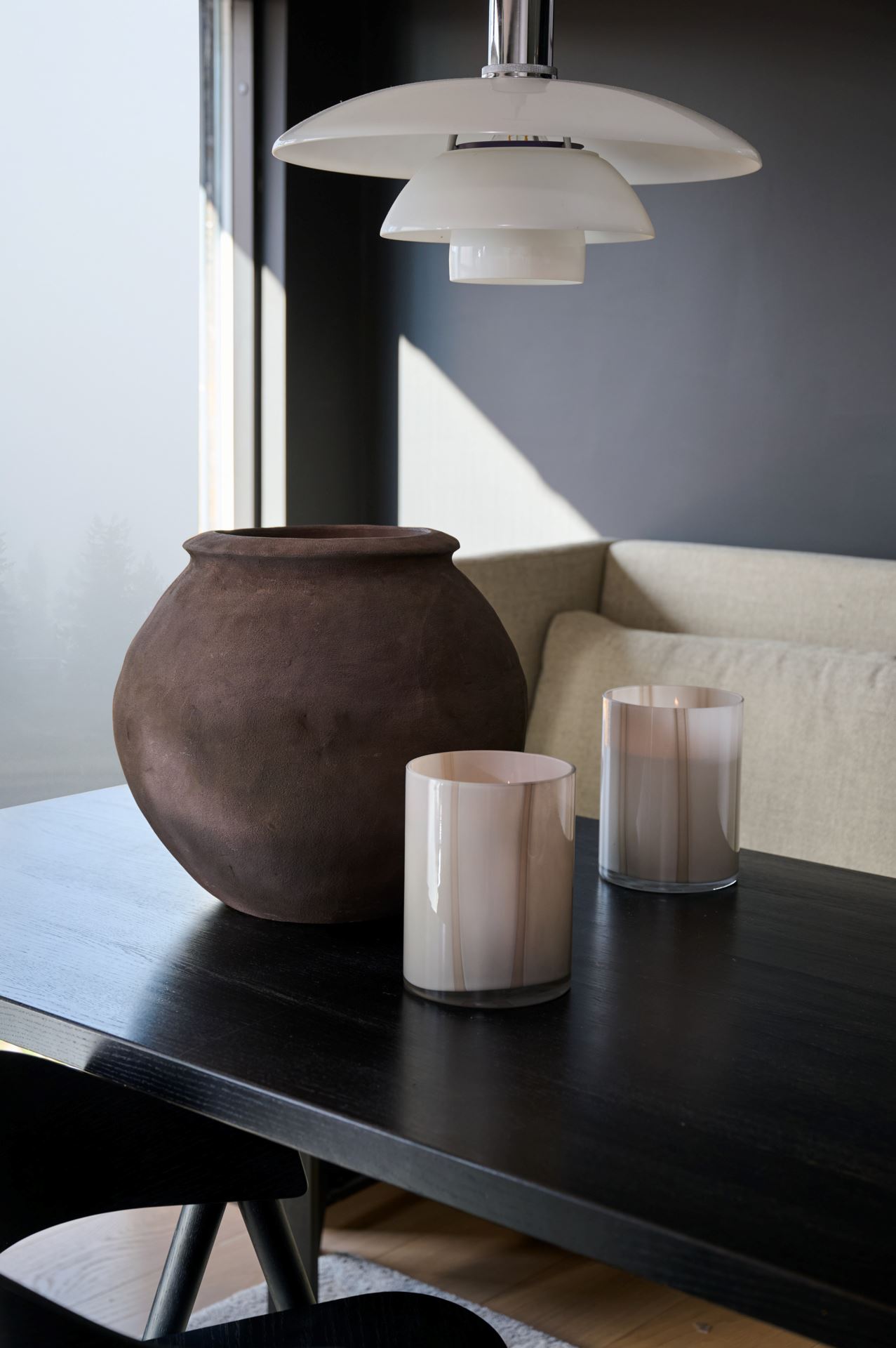 Latern mitmevärviline/valge - 2