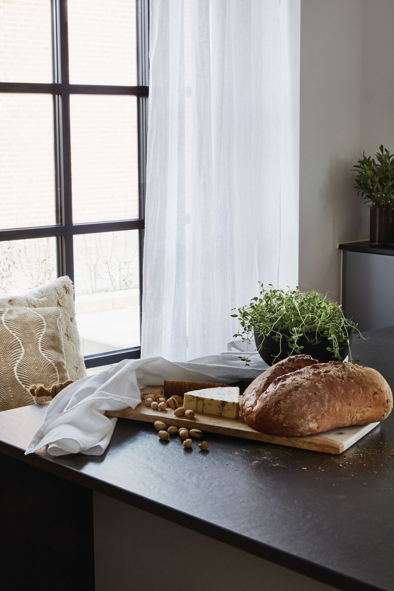 Linane kardin valge - 5