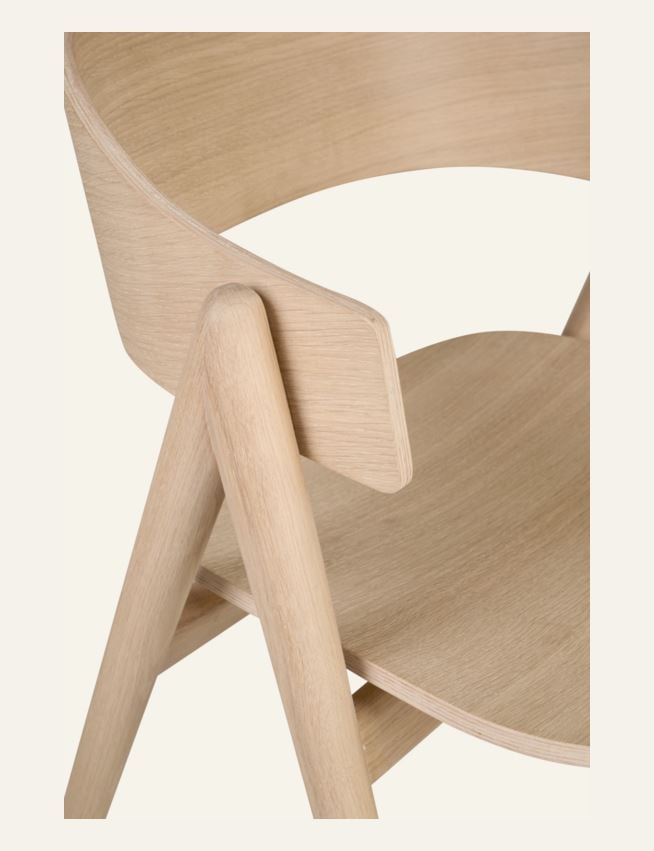 Söögilauatool naturaalne toon - 2