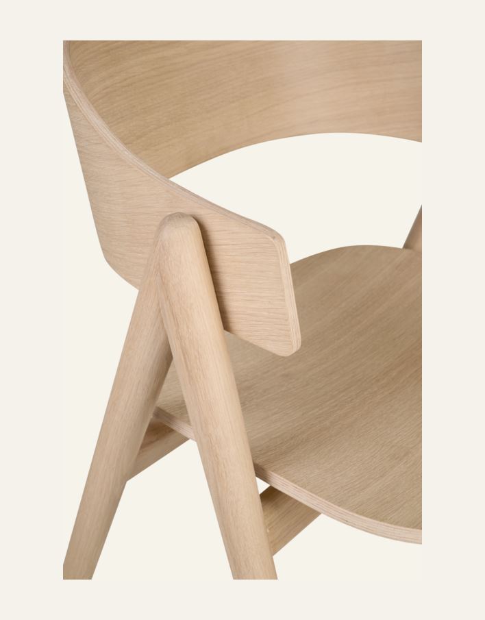 Söögilauatool naturaalne toon - 2