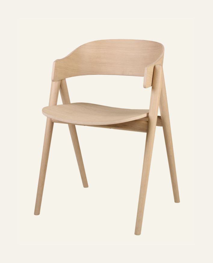 Söögilauatool naturaalne toon - 54x51x74 cm naturaalne toon - 1