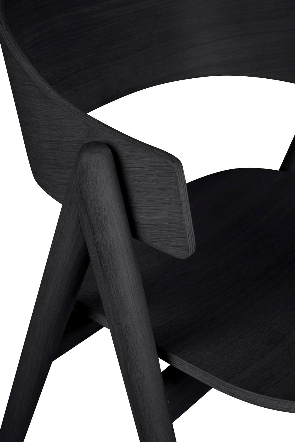 Söögilauatool must - 3