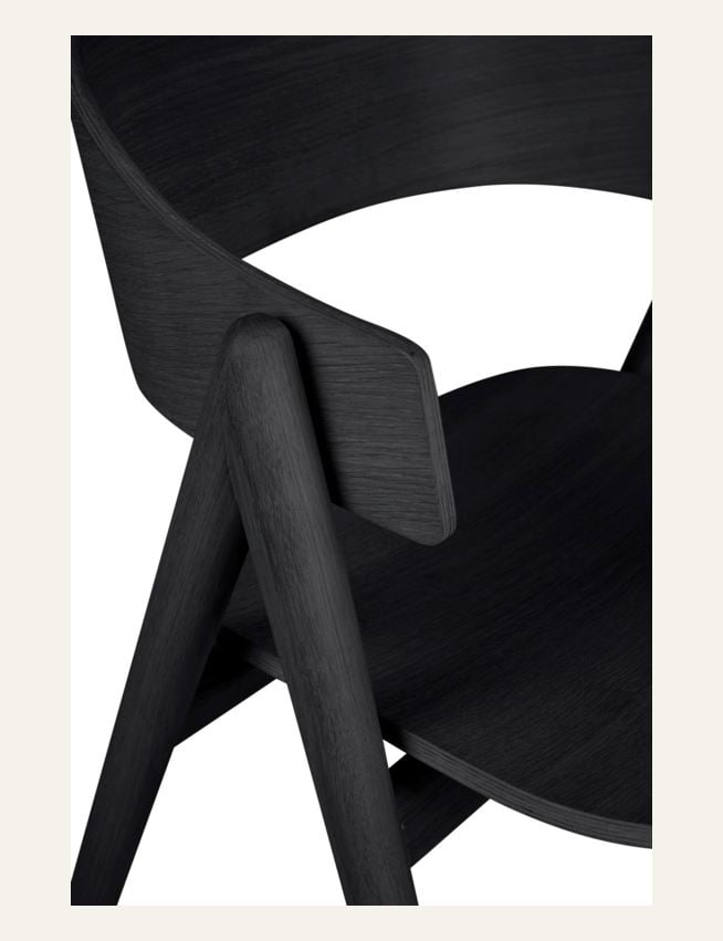 Söögilauatool must - 3