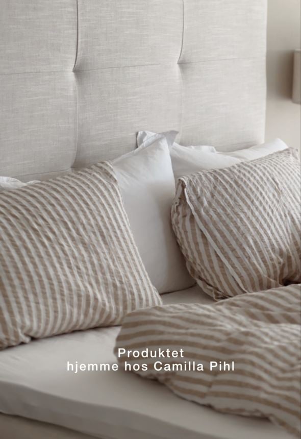 Voodipesukomplekt krepp-puuvillane sand - 3