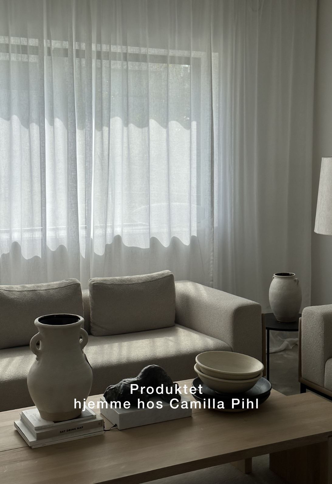 Linane kardin valge - 2