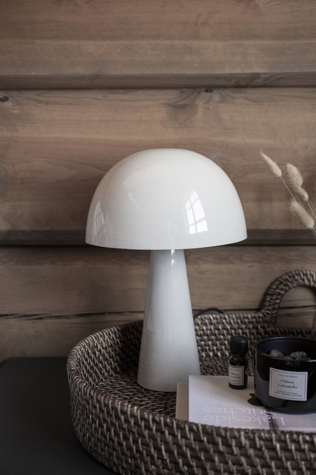 Laualamp beež - 24x24x37 cm beež - 1