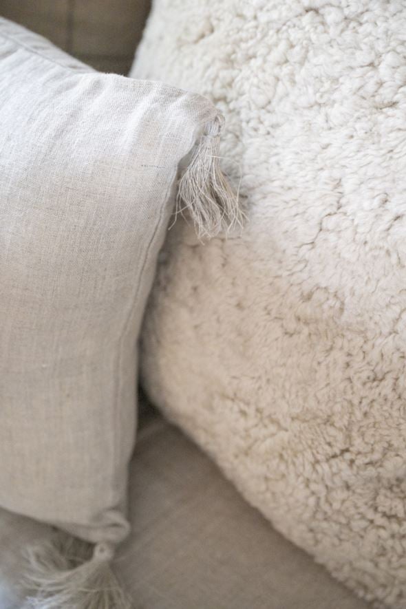 Dekoratiivpadja kate naturaalne toon - 3