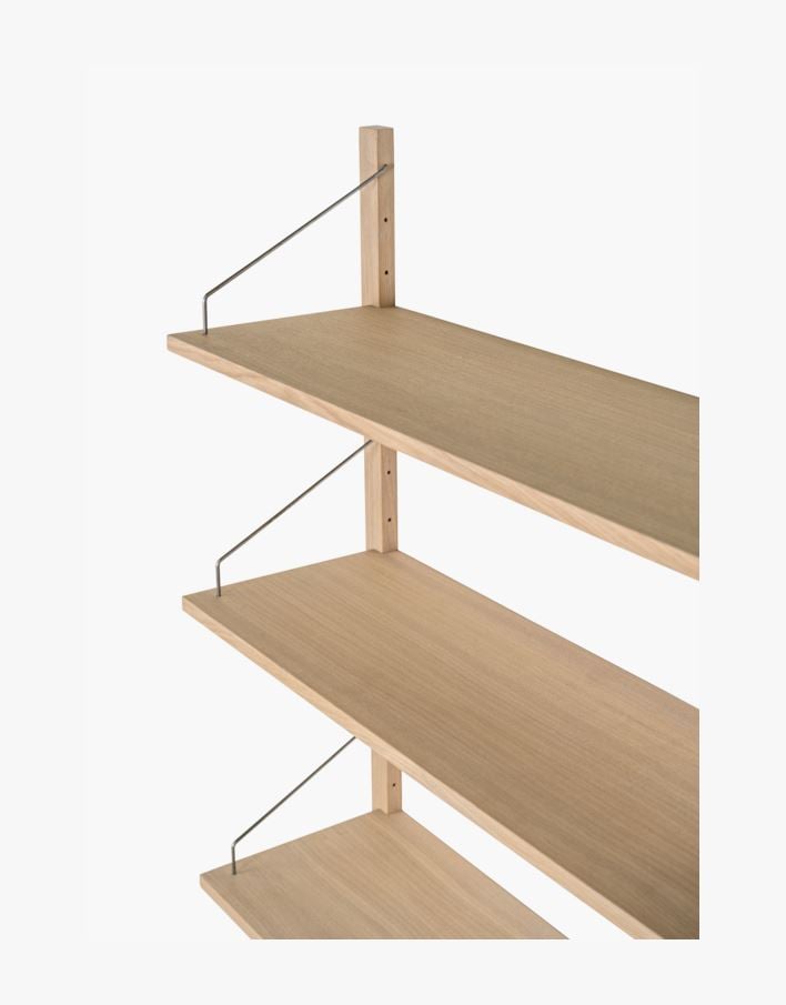 Riiul naturaalne toon - 100x30x2 cm naturaalne toon - 1