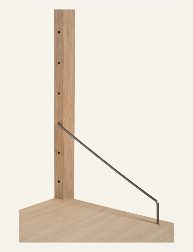 Riiulisüsteem riiuliplaat naturaalne toon - 4