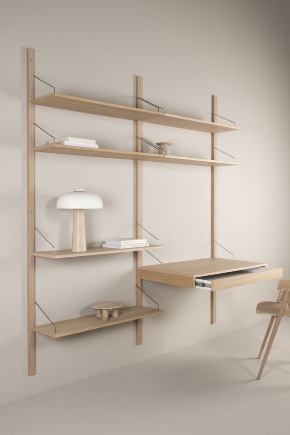 Riiulisüsteemi kombinatsioon 7 naturaalne toon - 2