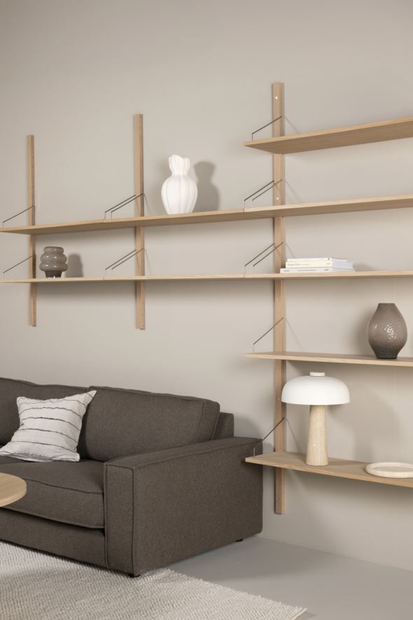 Riiulisüsteem riiuliplaat naturaalne toon - 6