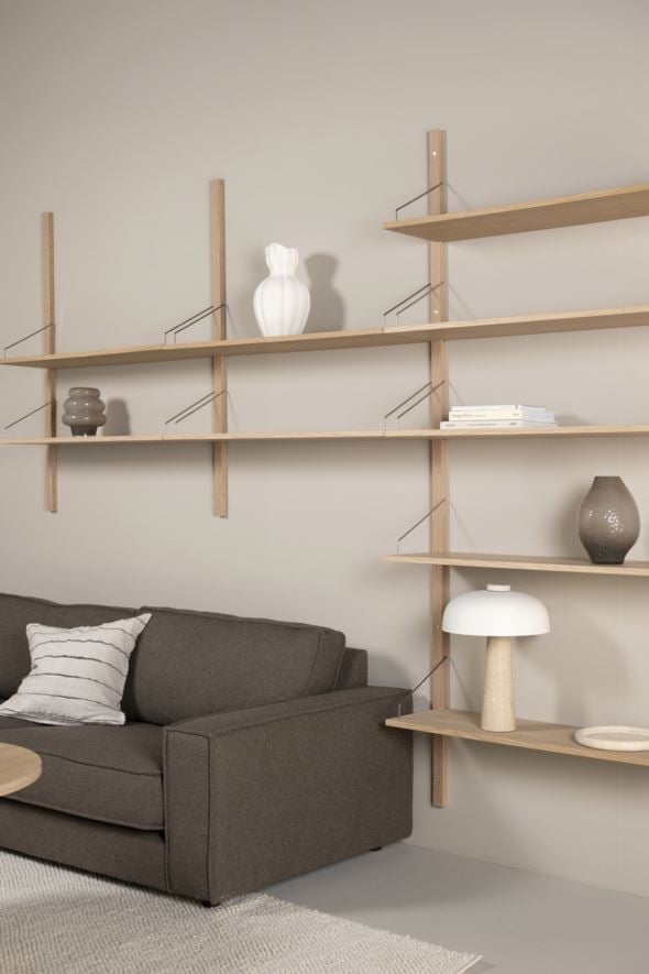 Riiulisüsteem riiuliplaat naturaalne toon - 6