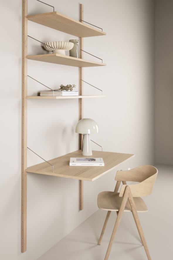 Riiulikombinatsioon 3 naturaalne toon - 220x104 cm naturaalne toon - 1