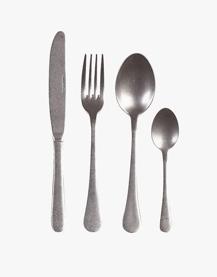 Söögiriistad 4 tk terashall - 14x6 cm terashall - 1