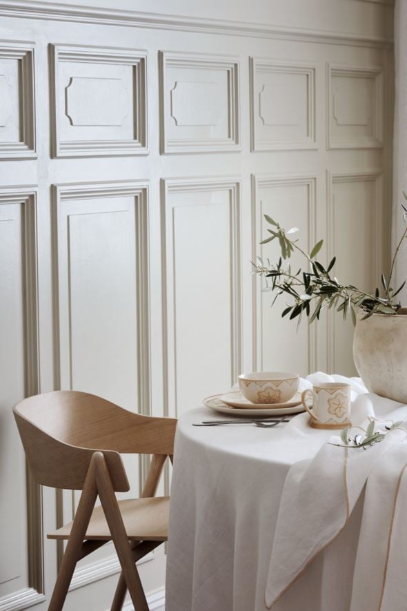 Söögilauatool naturaalne toon - 6