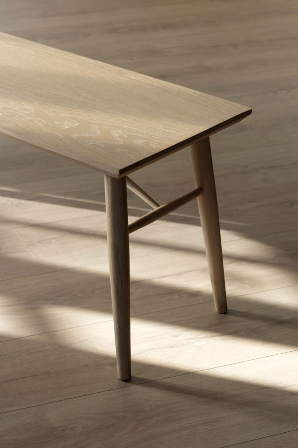 Söögilaua pink naturaalne toon - 12