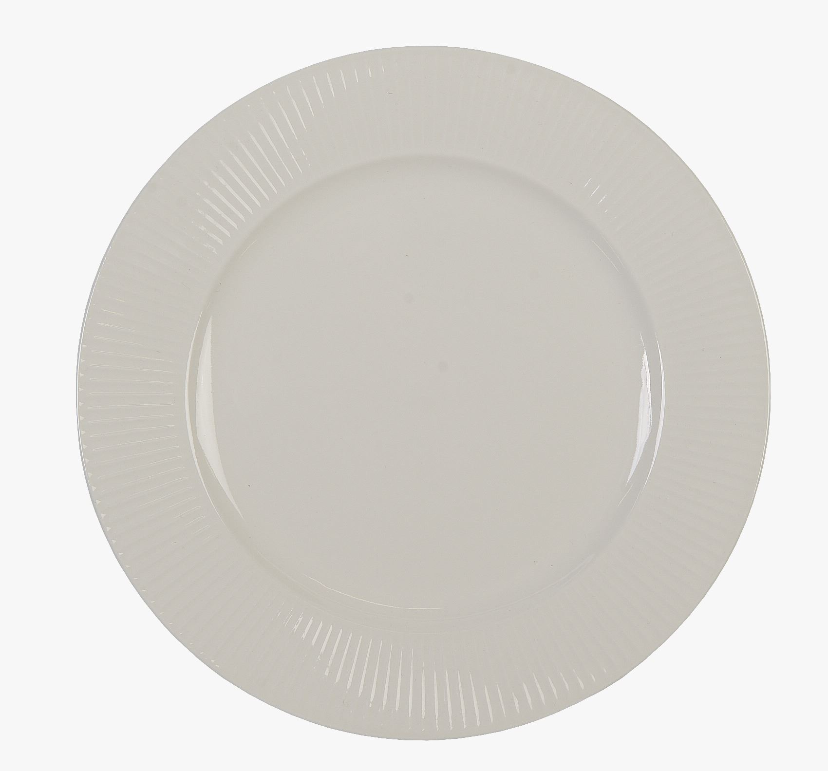 Õhtusöögi taldrik valge - ø26,7 valge - 1