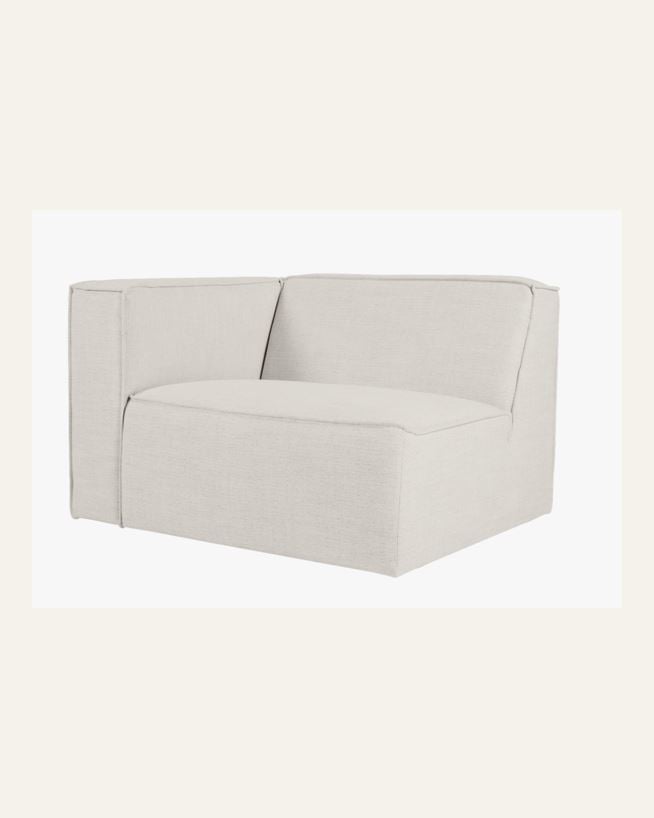 Moodul 1,5-kohaline käetoega vasak naturaalne toon - 110x93x73 cm naturaalne toon - 1