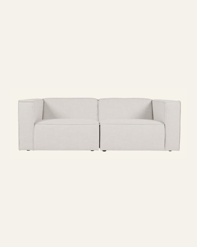 Mooduldiivan 2 osa käetugedega naturaalne toon - 220x93x73 cm naturaalne toon - 1