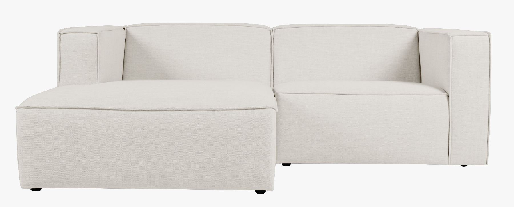 2-kohaline diivan lamamisosaga vasakul naturaalne toon - 224x154x73 cm naturaalne toon - 1