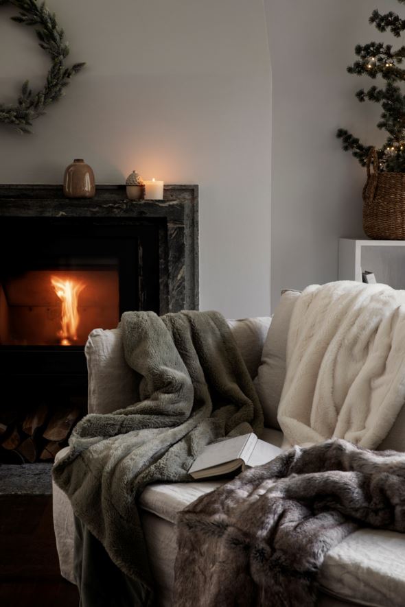 Karusnahast pleed loodusvalge - 2